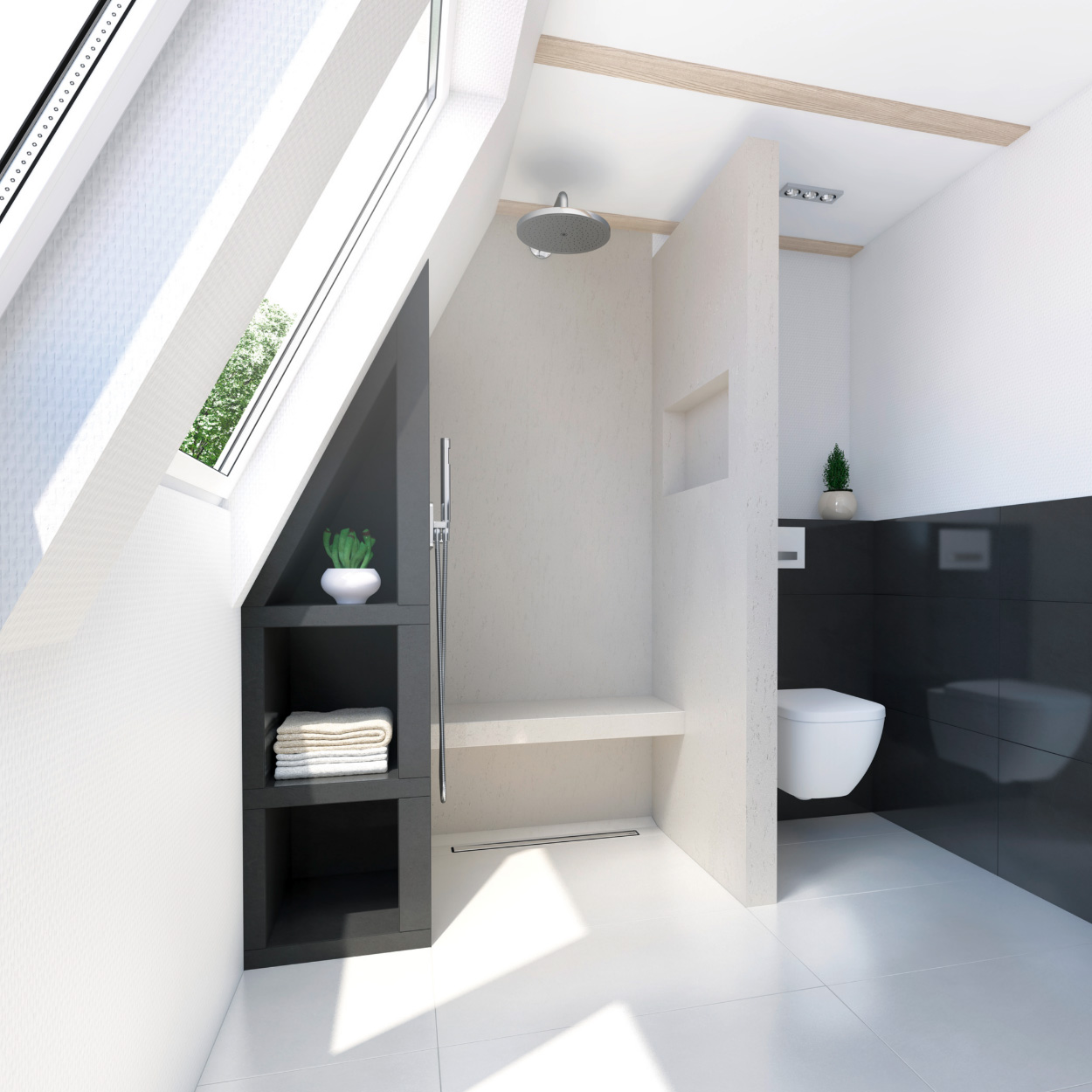 Wedi Fundo RioLigno Duschelement